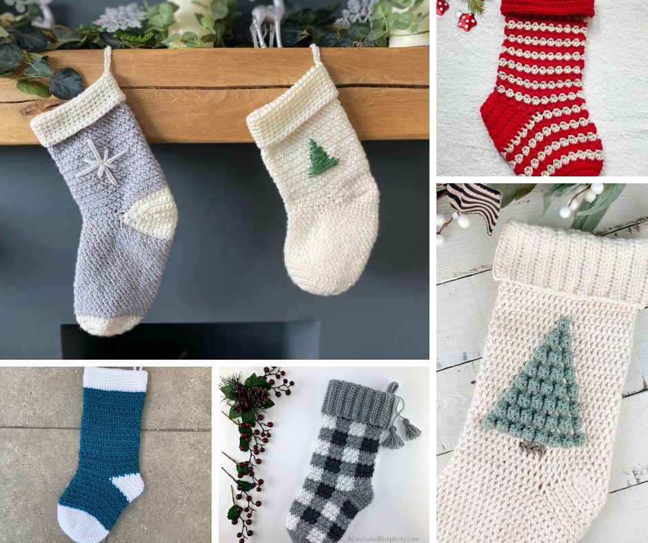 Free Crochet Patterns For Christmas Stockings